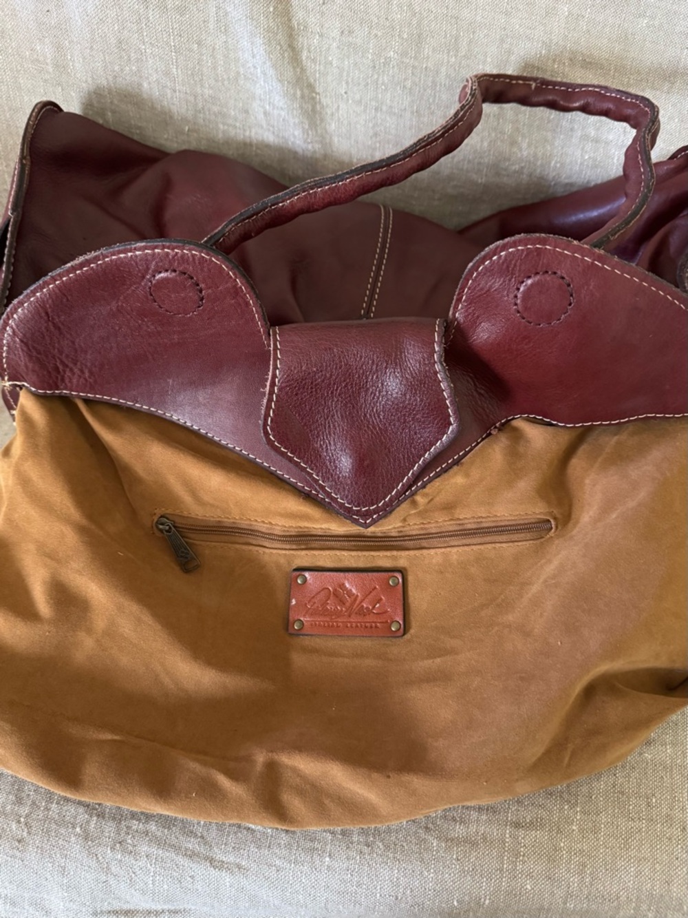Patricia Nash Lione Leather Satchel - Picture 7 of 8